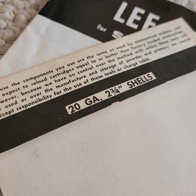 Lot 397: Vintage New in Box LEE LOADER Shotgun Edition 20 Gauge 2 3/4 Shells