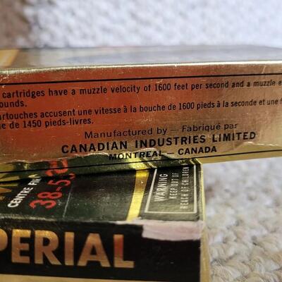 Lot 400: (40) Vintage Unused IMPERIAL 38-55 Winchester 255-Grain Centre Fire Cartridges