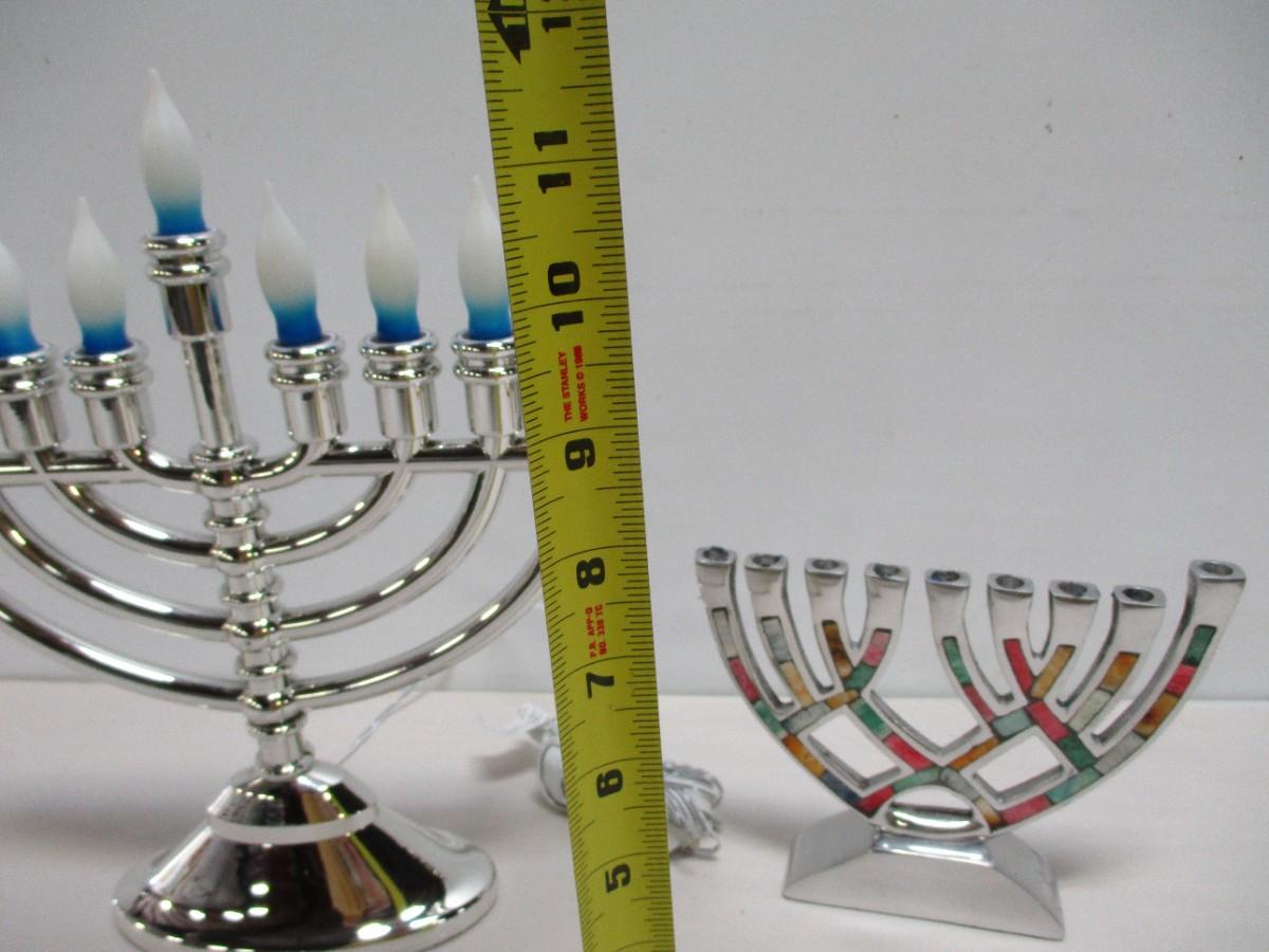 Menorah Candle Holders