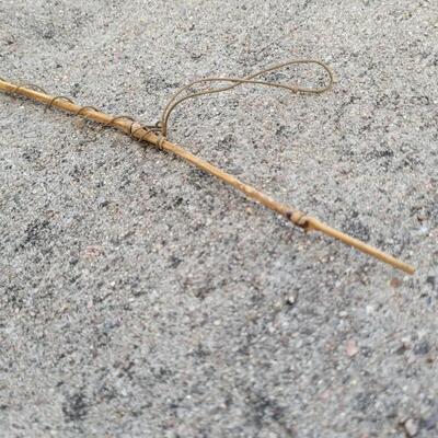 Lot 401: Vintage 3-Piece Cane Fishing Pole