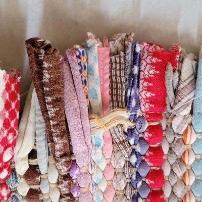 Lot 405: Vintage Woven Rag Rug