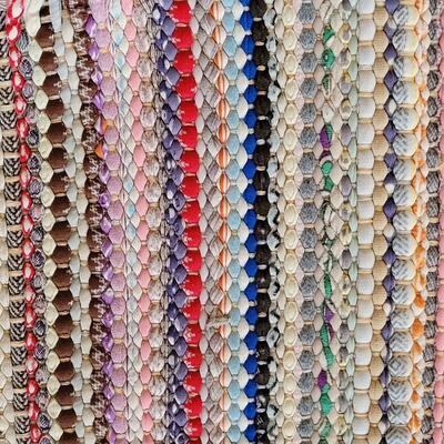 Lot 405: Vintage Woven Rag Rug