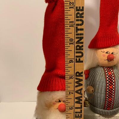 Lot 315: Vintage  Scandinavian Holiday Gnomes & More