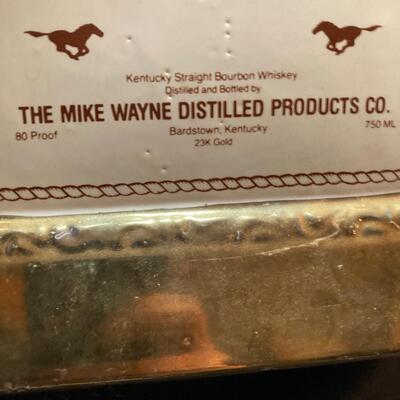 John Wayne Vintage Liquor Bottle 11â€
