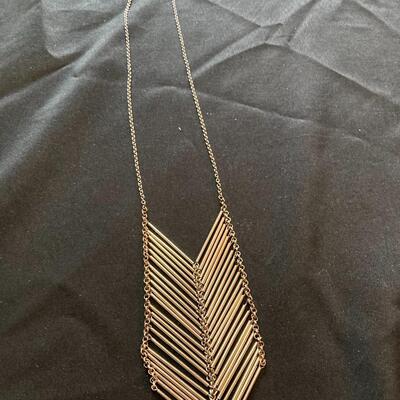 Retro Metal 16â€ Necklace