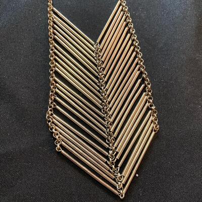 Retro Metal 16â€ Necklace