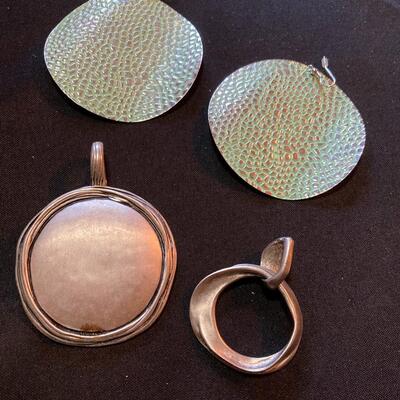 Mixed Metal Jewelry Lot