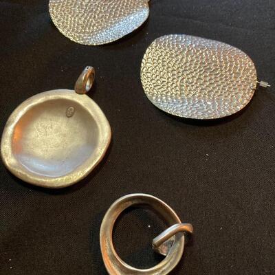 Mixed Metal Jewelry Lot