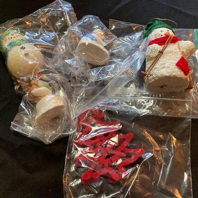Hallmark Ornament Lot with Snowmen