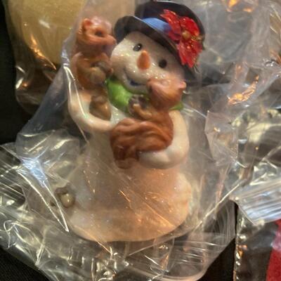 Hallmark Ornament Lot with Snowmen