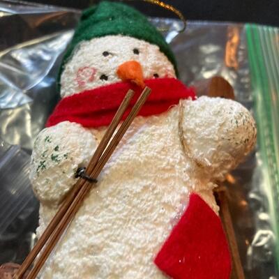 Hallmark Ornament Lot with Snowmen