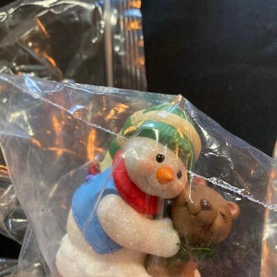 Hallmark Ornament Lot with Snowmen