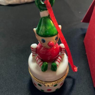 3pc Christmas Ornament Lot