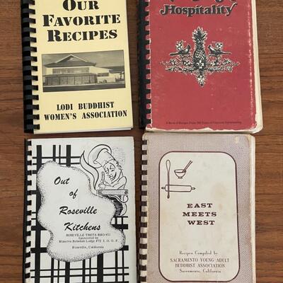 Lot 63 - Vintage Spiral Community Fundraiser Regional Cookbooks
