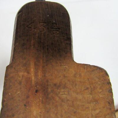 Antique Wood Block Plane For Molding, Ohio Tool Co, Number 43 1/2