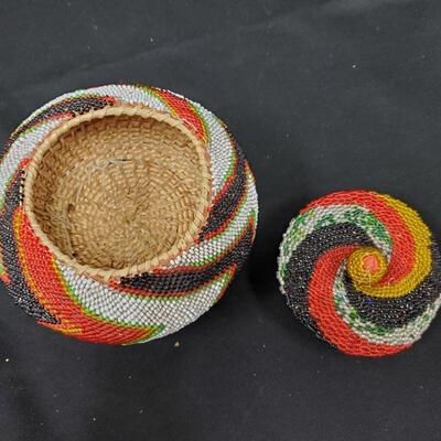 Bead Basket with Lid