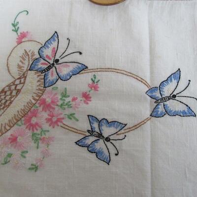 32" Butterfly Table Runner and 44" Long Hanging Ribbon