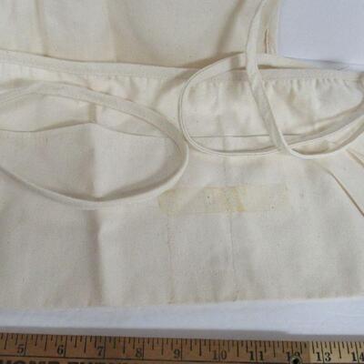 Cloth Bag and Two Cloth Tool or Money Aprons