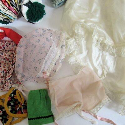 Large Lot of Vintage Doll Clothes and Some Dolls, See All Photos