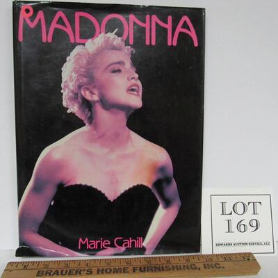 Hard Cover Large Madonna Book by Marie Cahill, 1991