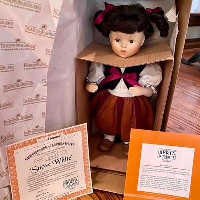 Berta Hummel inspired Snow White by The Aston-Drake Galleries Doll in Box