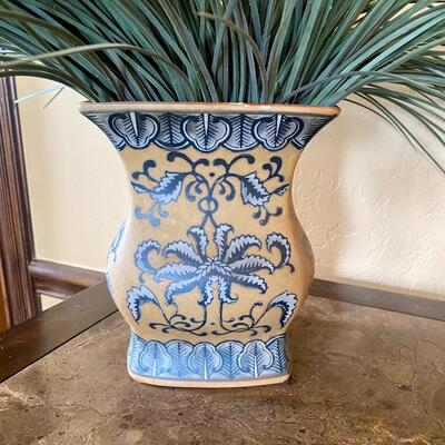 Decorative Vase and Grass