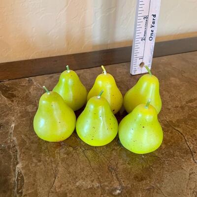Mini Pear candles