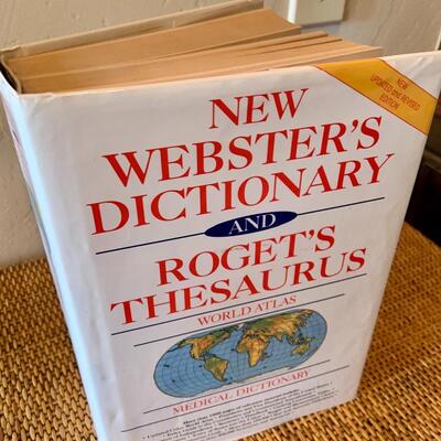 New Websterâ€™s Dictionary/Thesaurus