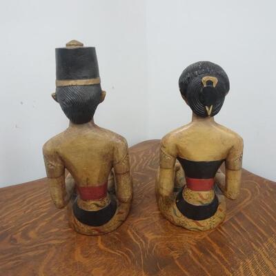 LOT 4  Wood Figurines