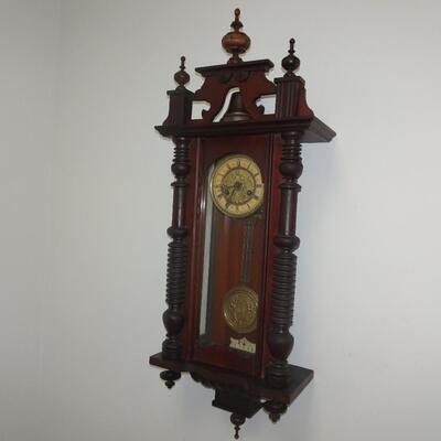 LOT 6. Antique Wall Clock