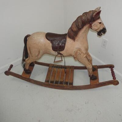 LOT 7. Antique Child's Rocking Horse