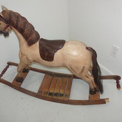 LOT 7. Antique Child's Rocking Horse