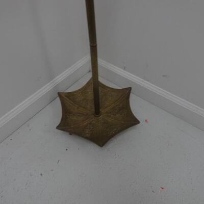 LOT 9 Vintage Brass Umbrella Stand