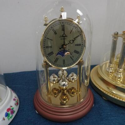 LOT 12  Four Anniversary Clocks not tested