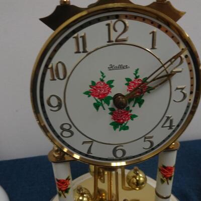 LOT 13. Four Anniversary Clocks not tested
