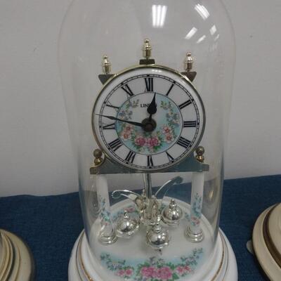 LOT 13. Four Anniversary Clocks not tested