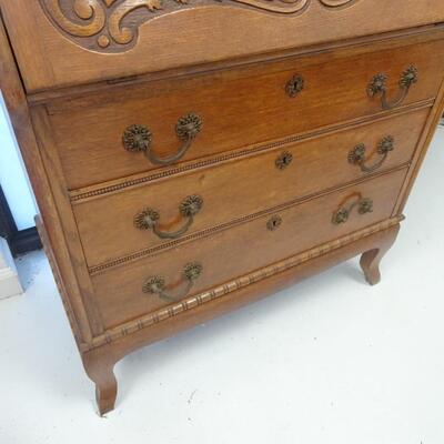 LOT 14 Skandia Furniture Convertible Antique Dresser Desk