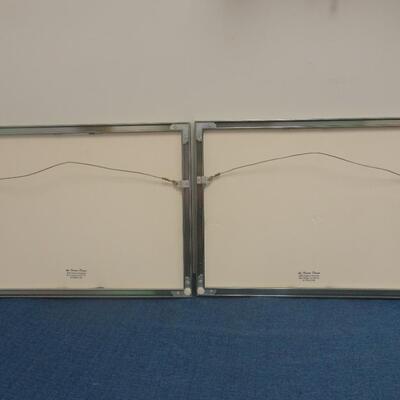 LOT 24. TWO FRAMED PRINTS