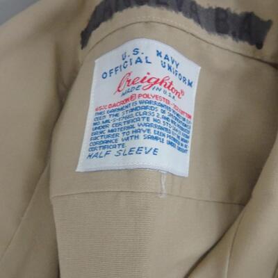 LOT 27. US NAVY UNIFORMS