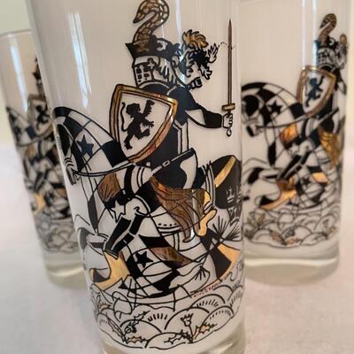 ST  KNIGHT ON STEED TUMBLERS