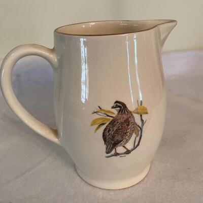 ST VINTAGE SHORE BIRD PITCHER
