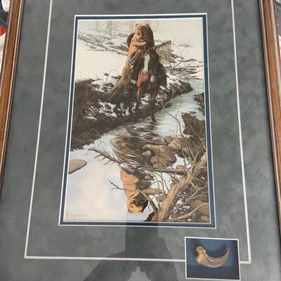 Bev Doolittle Spirit of the Grizzly with Bear Tooth