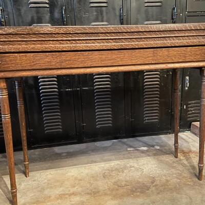 ST ANTIQUE PORTABLE COMMUNION TABLE
