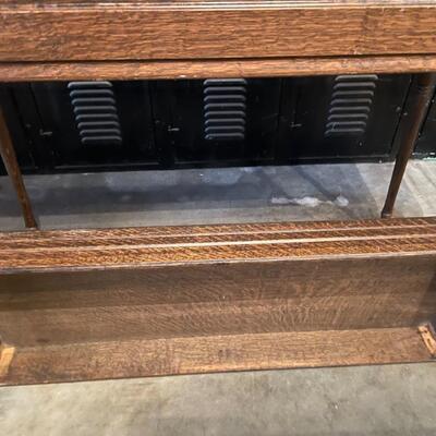 ST ANTIQUE PORTABLE COMMUNION TABLE