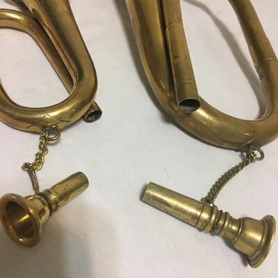 Vintage bugle,brass,40+yearsold Overall Great Cond
