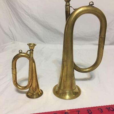 Vintage bugle,brass,40+yearsold Overall Great Cond