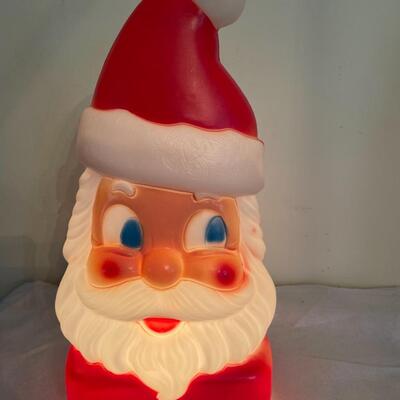 ST DOUBLE SIDED SANTA HEAD BLOW MOLD