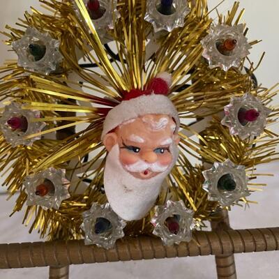 ST UNIQUE SMALL SANTA WREATH