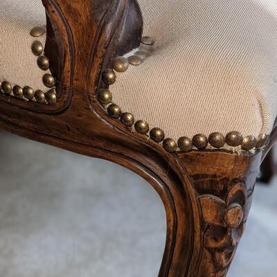 Vintage Accent Chair with Tapestry Upholstery, in a French Design