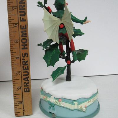Older Enesco Flower Fairy Music Box